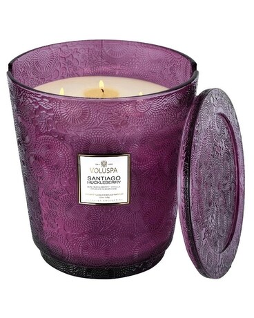 Santiago Huckleberry 5 Wick Hearth Candle Gifts