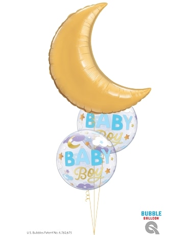 Sleep Tight Baby Balloon Bouquet