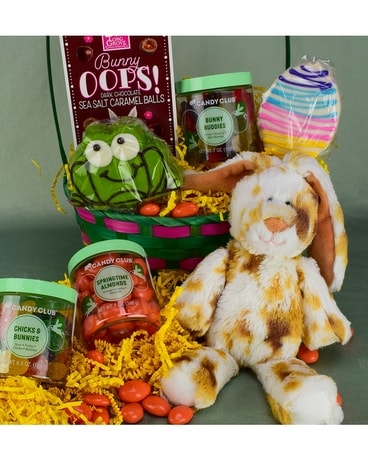 Jack Rabbit Easter Basket Gift Basket