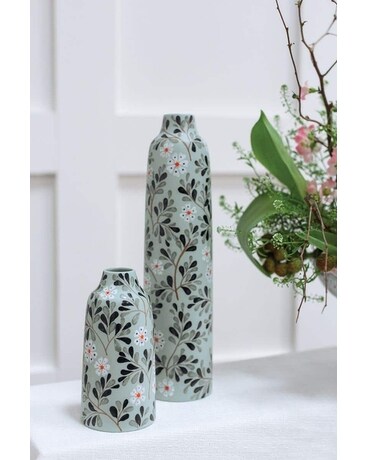 Morning Blooms Budvase Flower Arrangement