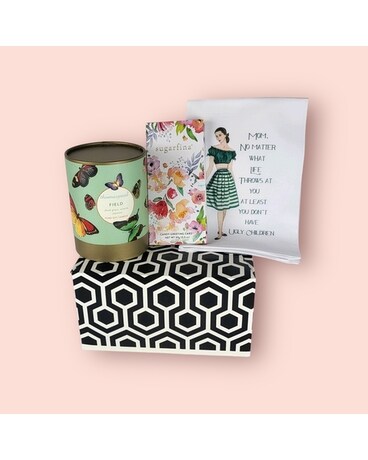 No Ugly Children Box Gift Basket