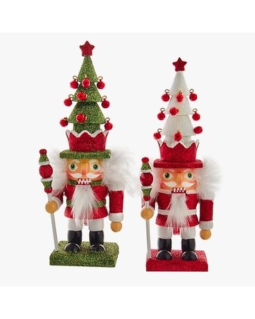 Nutcracker with Tree Hat and Bells Gifts