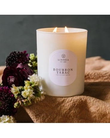 Bourbon Tabac 2-Wick Candle Gifts