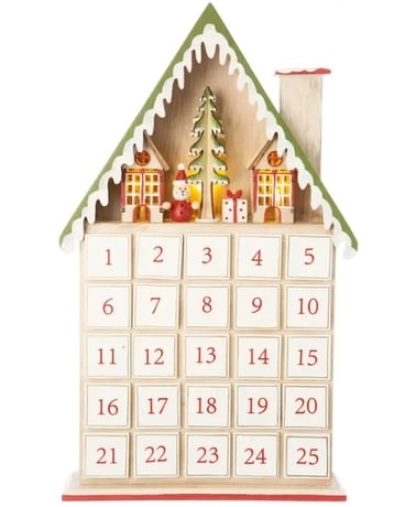 LED Tabletop Advent Calendar Gifts