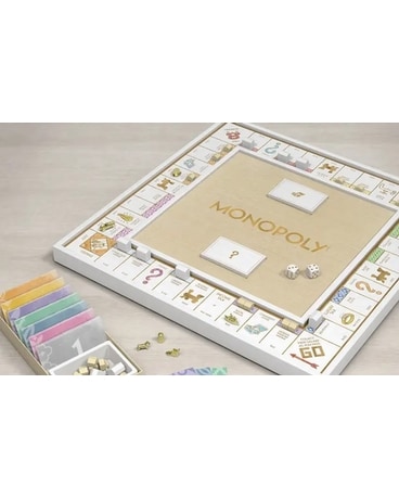 Monopoly Luxe Edition White retailer 2016