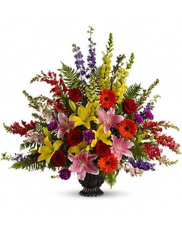 Walk in Rainbows Flower Arrangement