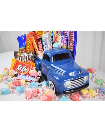 Ford Sweets size,  inches height and  inches wide.