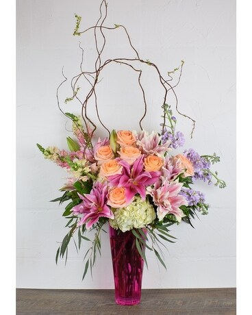 She's A Saint Flower Arrangement