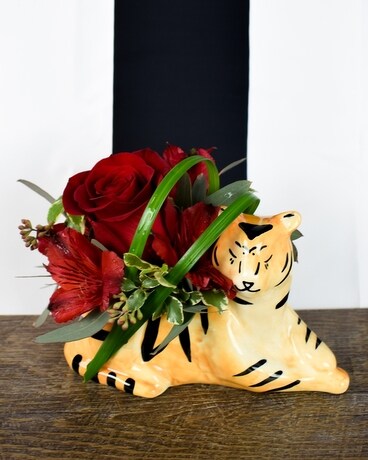 Tiger Mom Flower Arrangement