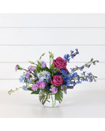 Aurora Bowl Flower Arrangement
