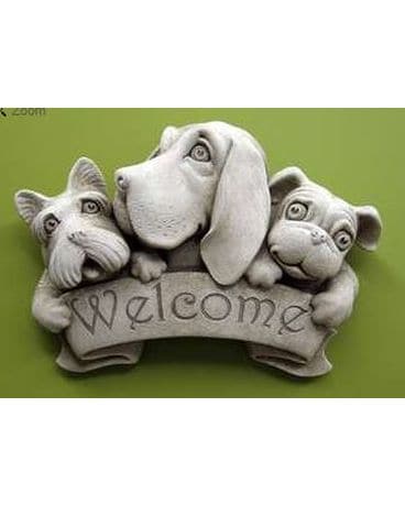 Welcome Dog Stone Gifts
