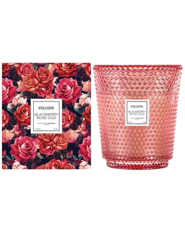 Blackberry Rose Hearth Candle XXL Jar Candle