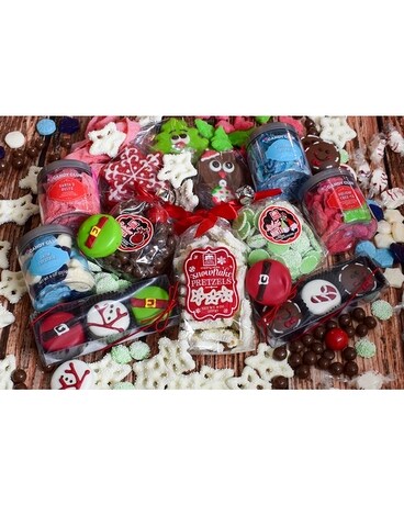 Let it Snow Sweets Gift Basket