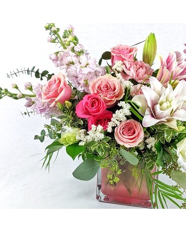 Hello Beautiful by Posey Peddler Flower Arrangement