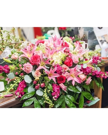 Shades of Pink Flower Arrangement