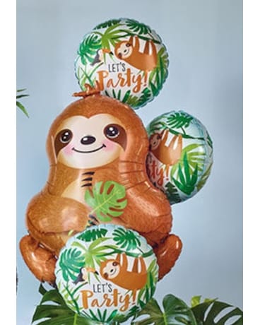 Sloth Party Balloon Bouquet Balloon Bouquet