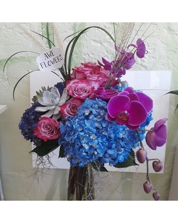For The BEST Mother In The World Flower Arrangement