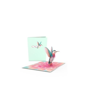 Lovely Hummingbird Flower Arrangement