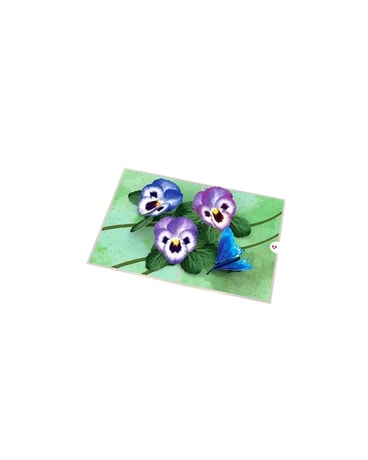 Pansies Flower Arrangement