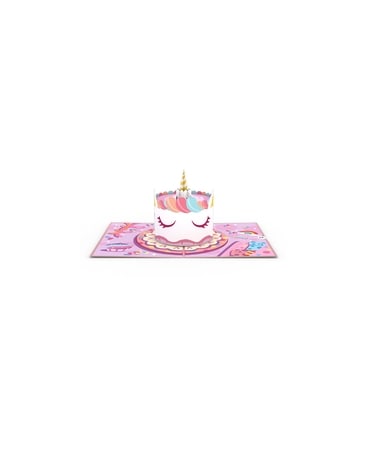 Lily Unicorn Cake Flower Arrangement