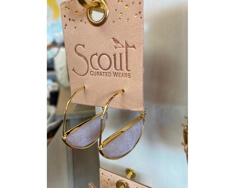 Scout White Stone Earrings Gifts