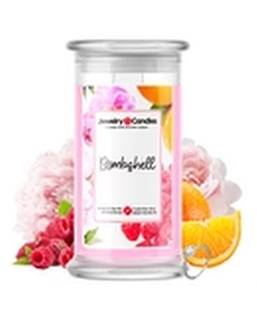 Candle Flower Arrangement