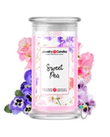 Sweet Pea Flower Arrangement