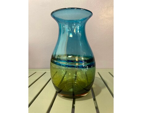 Two Toned Vase Flower Arrangement