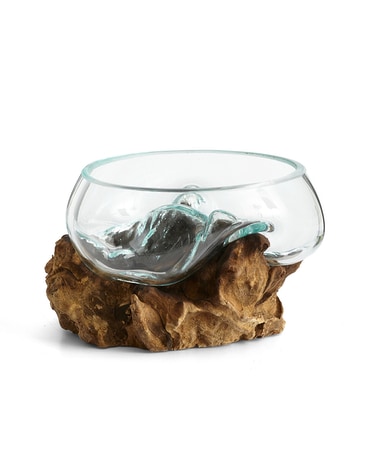 Molten Glass Full Open Top Vase Gifts