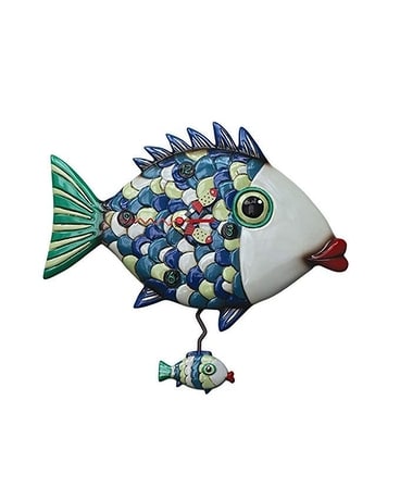 Michelle Allen Fish Clock Gifts