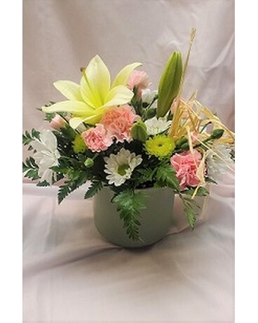 A Job Well Done Flower Arrangement