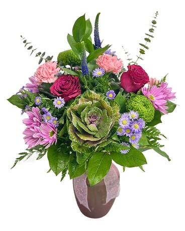 Bejeweled Flower Arrangement