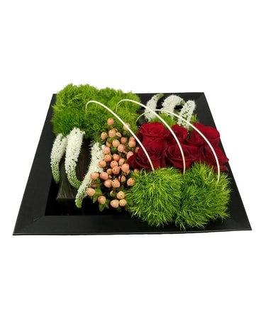 My Amore Bento Box Flower Arrangement