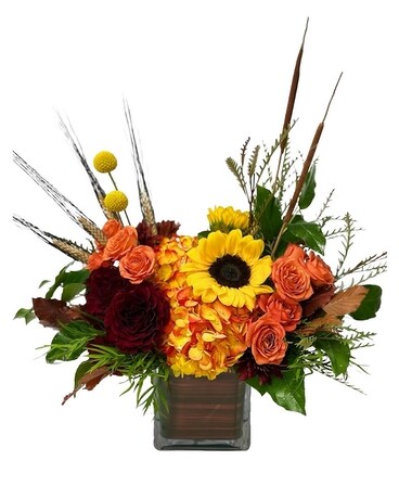 Sunlit Harvest Flower Arrangement