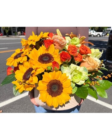 Sunset Cider Flower Arrangement