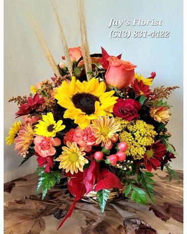 Bountiful Basket by Jay's Flower Arrangement