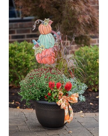 Deluxe Porch Pot Flower Arrangement