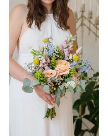 Spring Garden - Bridal Bouquet Flower Arrangement