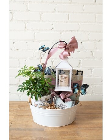 Butterflies Gift Set Flower Arrangement