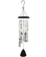 With bow size,  inches height and  inches wide.