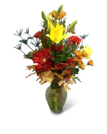 Fun with Fall Vase