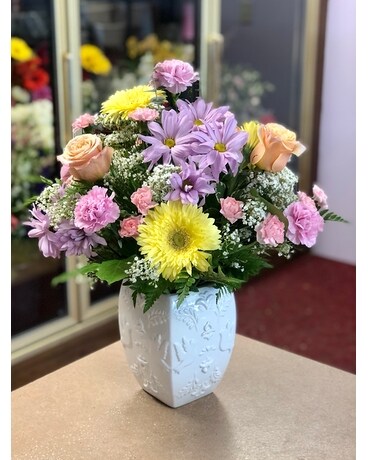 Garden in Flight Flower Arrangement