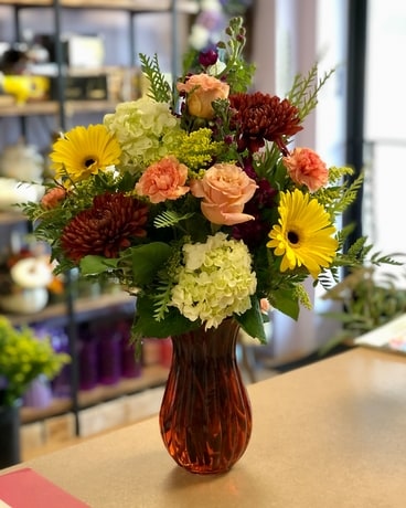 Autumn Spice Flower Arrangement