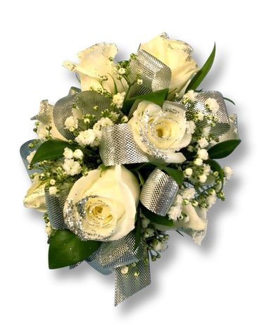 Glitter Queen Wristlet Flower Arrangement