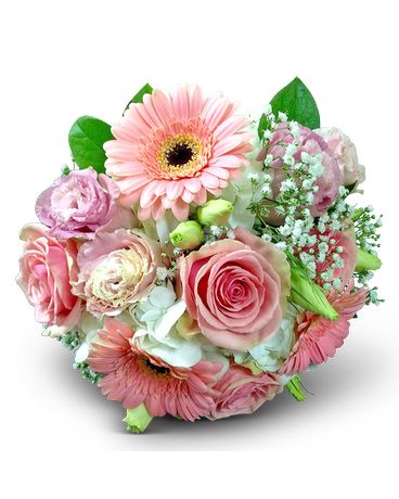 Pinking a Perfect Posey Flower Arrangement