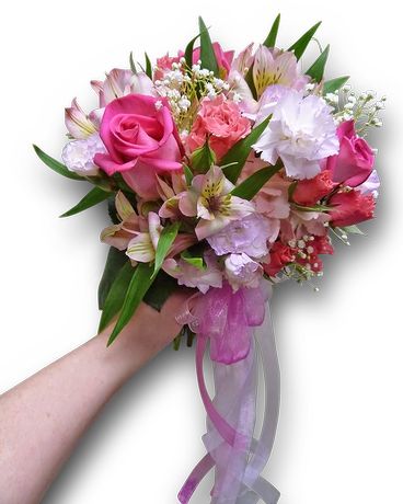 Blushing Bouquet Flower Arrangement