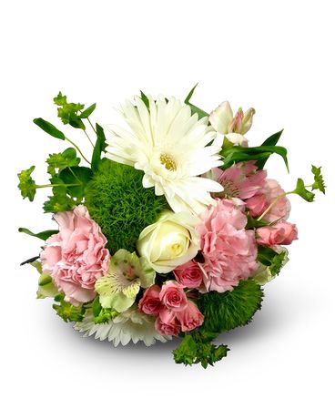 Pink Lemonade Posey Flower Arrangement