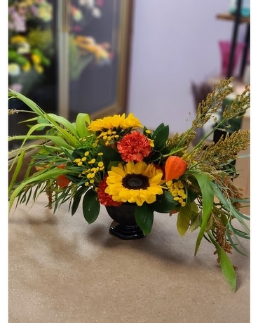 Harvest Moon Flower Arrangement