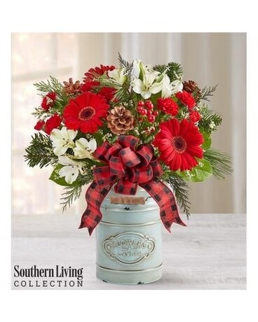Rustic Gathering Flower Arrangement