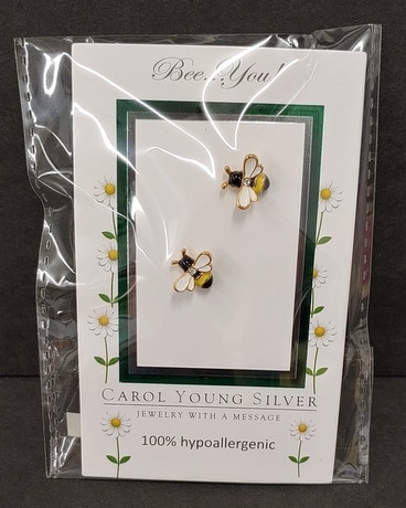 Bubble Bee Post Earrings Gifts